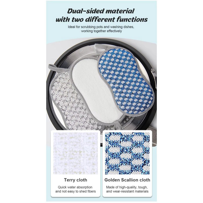 What are the applicable scopes of cleaning sponges produced on the sea?